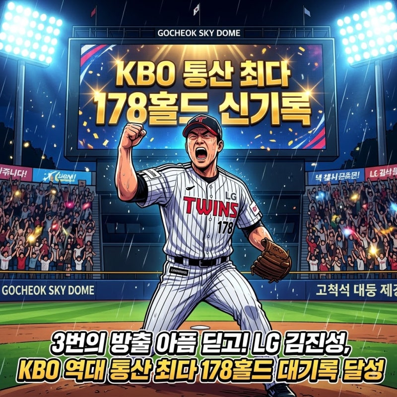 3번 방출 아픔 딛고 통산 178홀드! 41세 베테랑 김진성이 KBO 역사 새로 쓴 비결은?