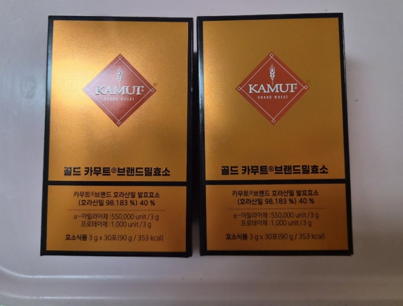 (먹는거) 골드 카무트 효소