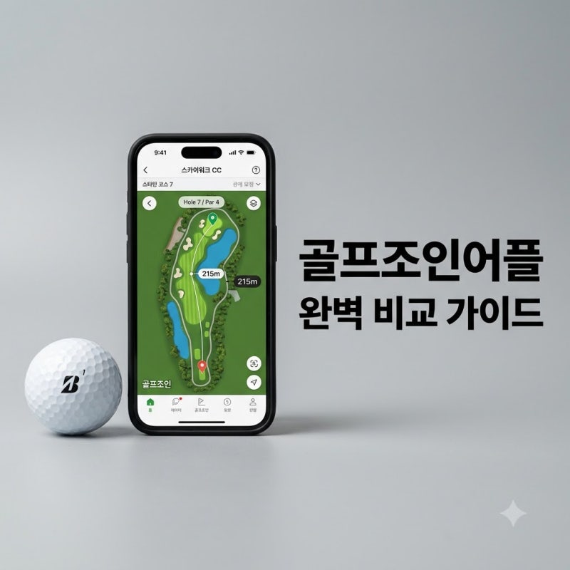 골프조인어플 추천 TOP 5 비교 및 안전하게 조인하는 꿀팁