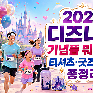 2026 디즈니런 기념품 뭐 주나? 티셔츠·굿즈·메달 총정리
