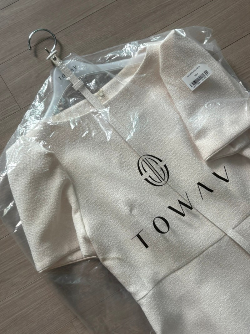 [TOWAV 토와브] SUE MERMAID DRESS 내돈내산 결혼식 2부드레스, 2부원피스, 머메이드원피스