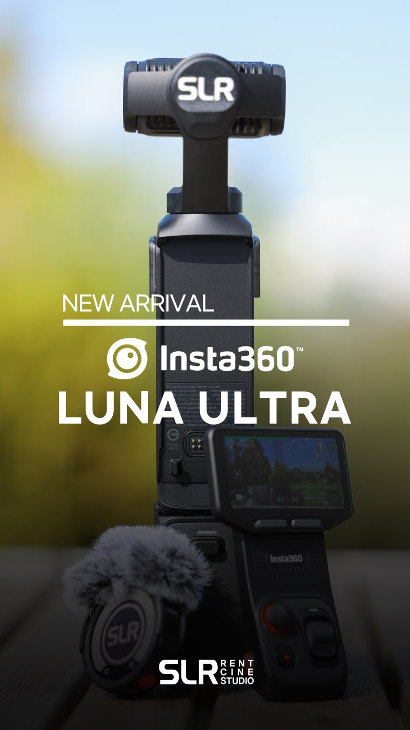 ✔ Insta360 Luna Ultra Creator Bundle ! SLRRENT New Arrivals !!!