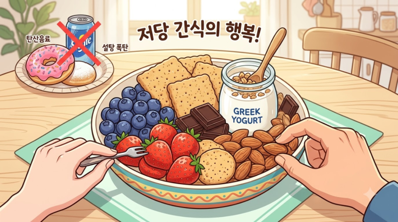 저당 건강 간식 추천 TOP 7과 고르는 법! 당뇨 예방 다이어트 꿀팁