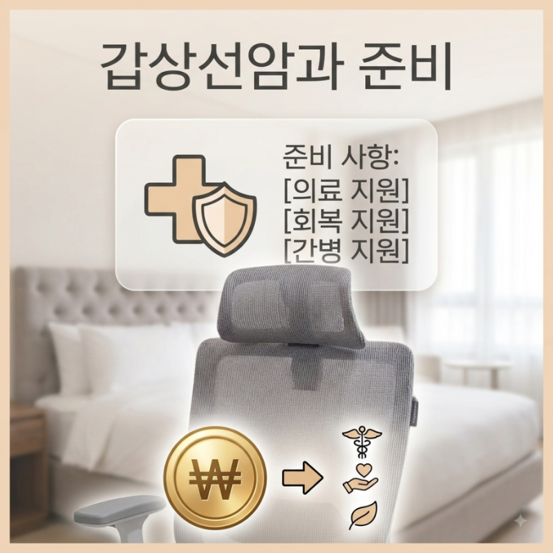 갑상선암 걸리고 깨달은 '진짜 필요한 보험' 3가지 (실비·암진단금·간병비 보험 후기)