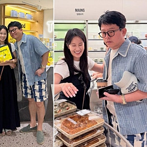 김지민 임신, 김준호와 신혼집 태교 근황, D라인 살짝 가림 임신 근황 시누이 케미 시험관 성....