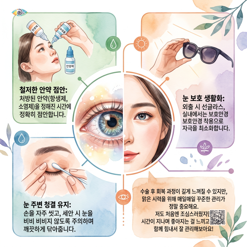 각막이식 회복기간과 부작용 예방을 위한 핵심 관리법