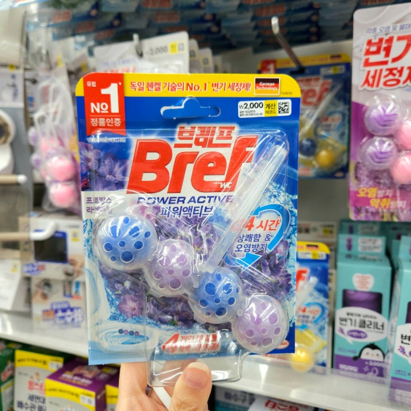 다이소 변기세정제 변기클리너 브레프 파워액티브 사용후기