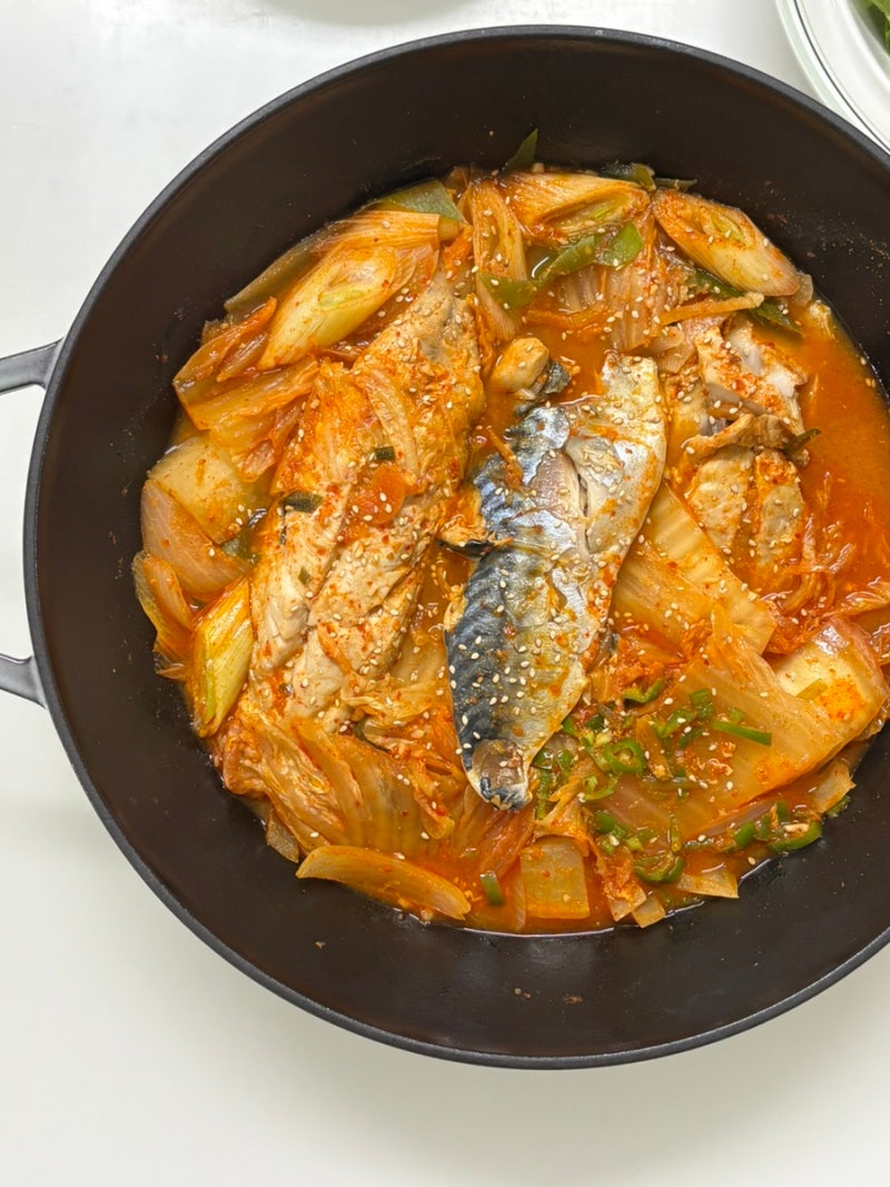고등어 김치찜 레시피 (feat. 냉동 고등어 요리)