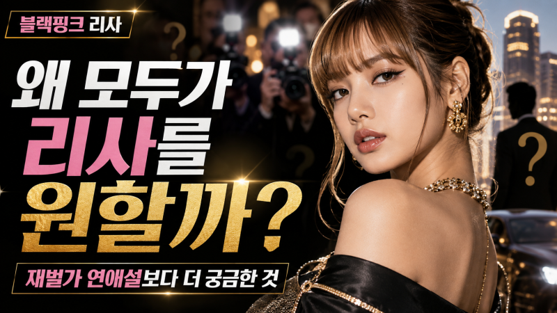BLACKPINK Lisa: More Intriguing Than Chaebol Dating Rumors... Why Does Everyone Want 'Lisa'?