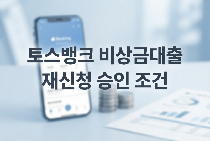 토스뱅크 비상금대출 재신청 가능할까｜해지 후 거절·승인 조건