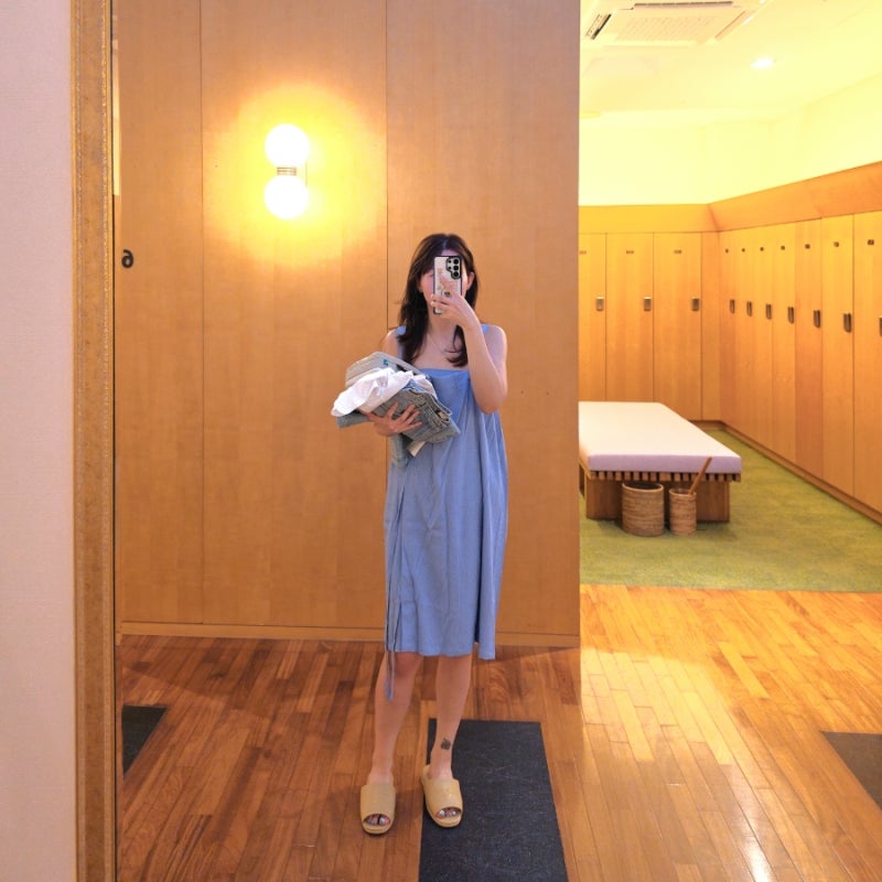 골프장 필수 준비물 베이비드로우 여성 골프샤워가운 3Way 홈웨어 샤워가운 후기