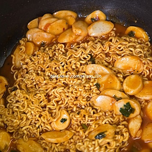 라볶이 만드는 법 초간단 라볶이 레시피 라면활용요리