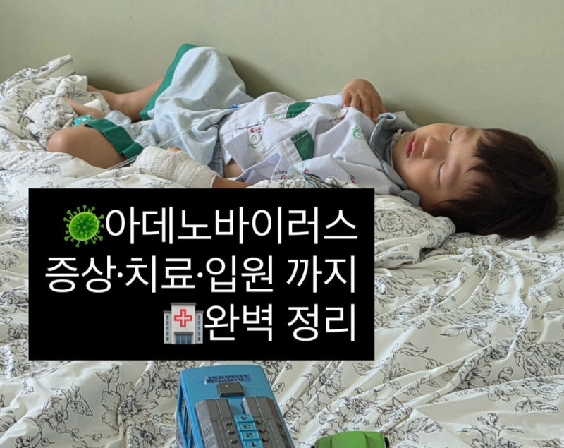 눈곱감기로 유명? 아데노바이러스 증상·치료·입원 까지 완벽 정리