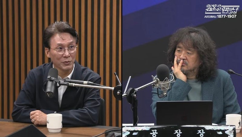"정청래와 털 수 있겠나" 김어준 질문에 김민석 "다음 날이면 풀려"