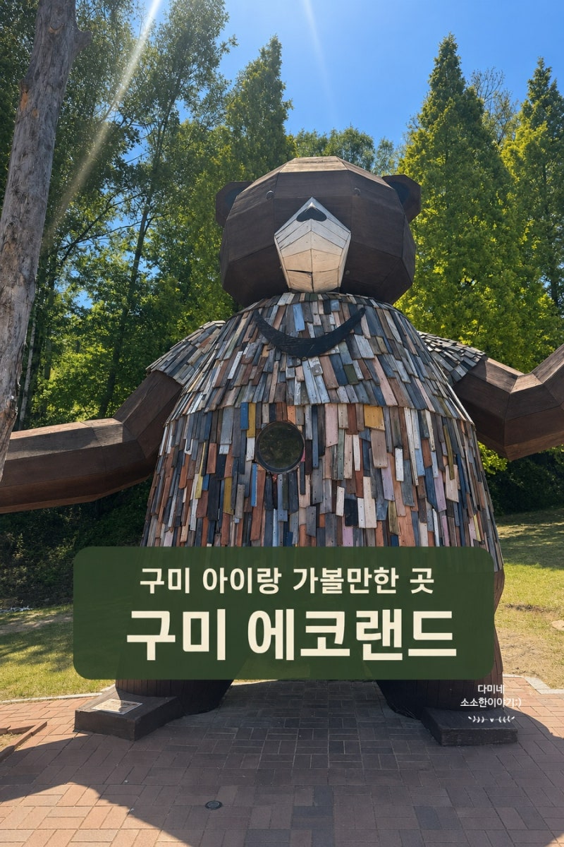 구미 아이랑 가볼만한 곳 구미 에코랜드 무료 실내체험 놀이터까지