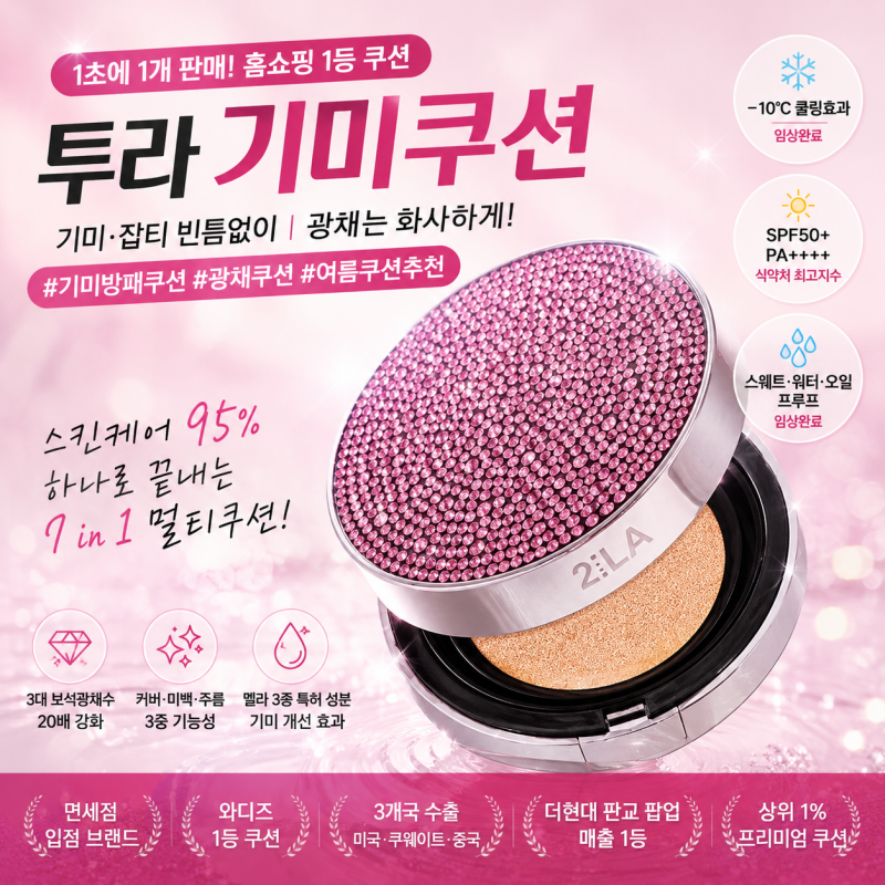 투라 기미쿠션, 여름쿠션추천으로 써본 촉촉한 광채쿠션