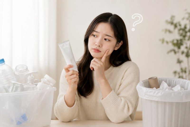 다 쓴 치약 튜브 어디에 버릴까? 일반쓰레기 vs 플라스틱, 치약 분리수거·버리는 법 총정리