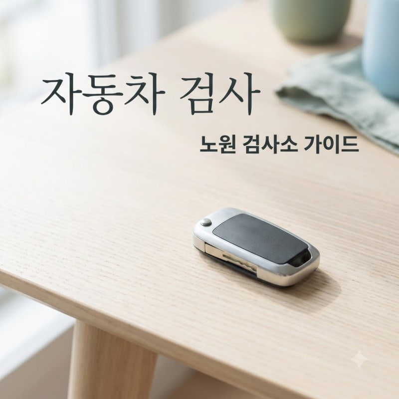 "예약 안 하면 헛걸음?" 노원자동차검사소 방문 전 꼭 확인해야 할 '이 기간'의 정체