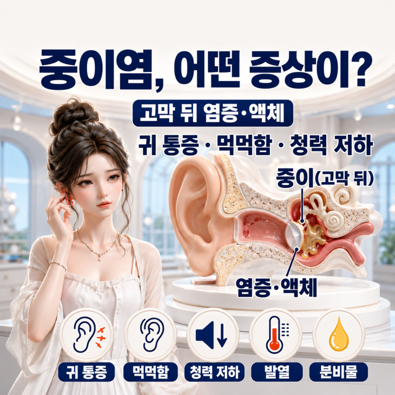 감기 나았는데 귀가 먹먹하다면? 중이염 초기증상, 그냥 넘기면 안 되는 신호