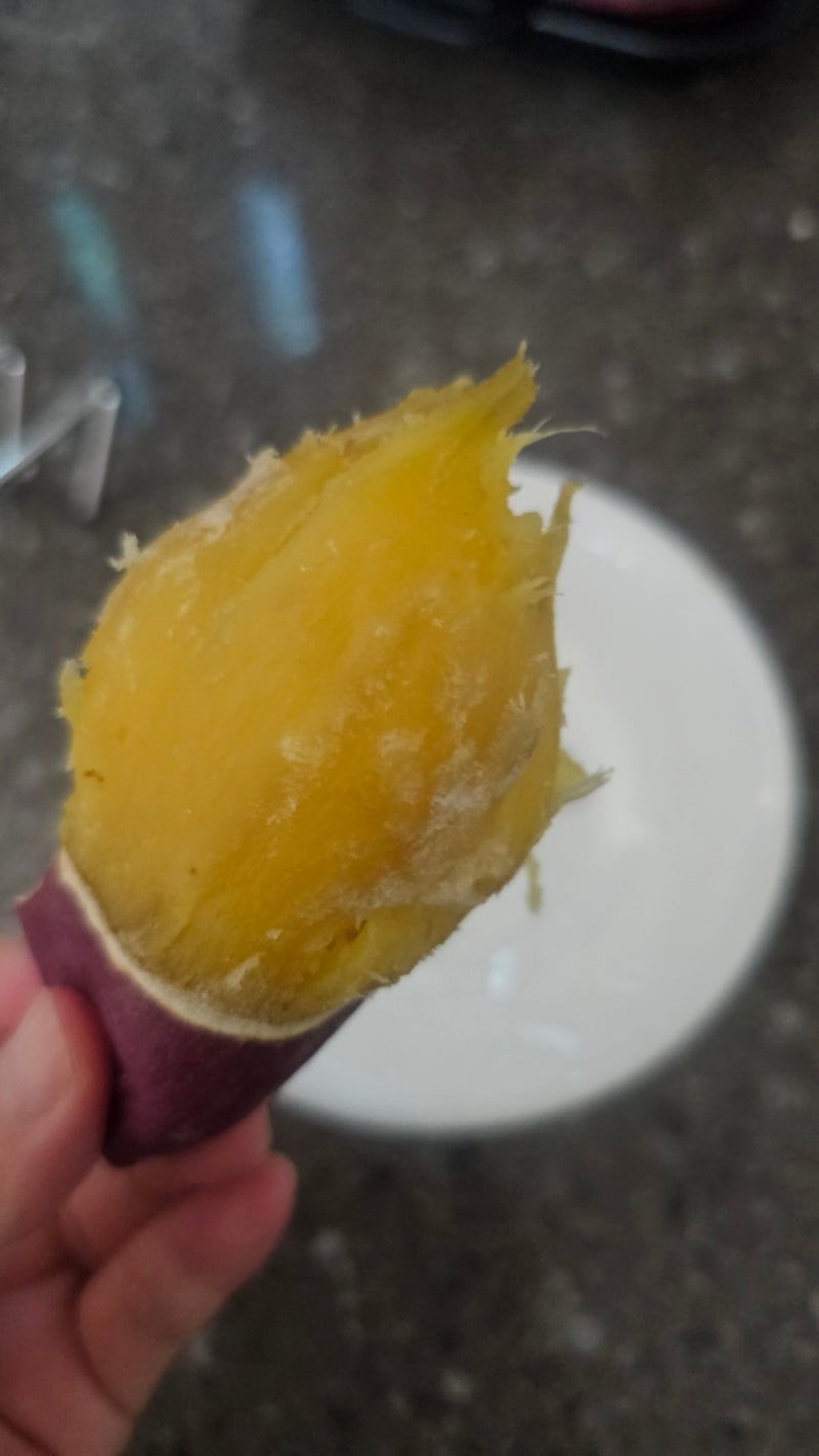 꿀고구마 굽는법 에어프라이어로 달콤하게! 고구마 세척법부터 베니지민 굽기