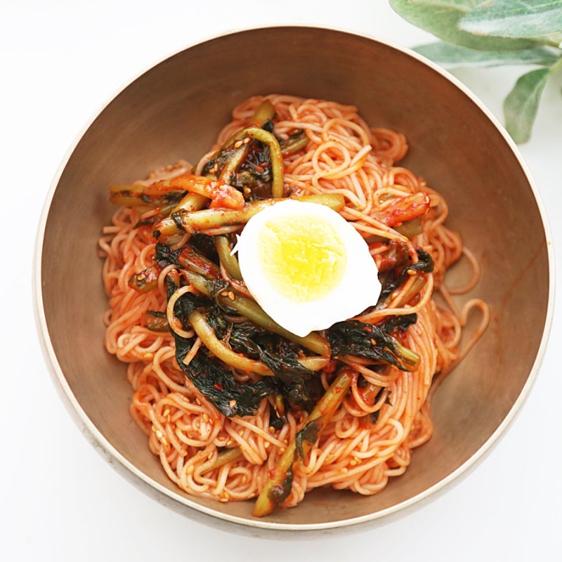 열무국수 비빔국수 레시피 열무김치국수 양념장