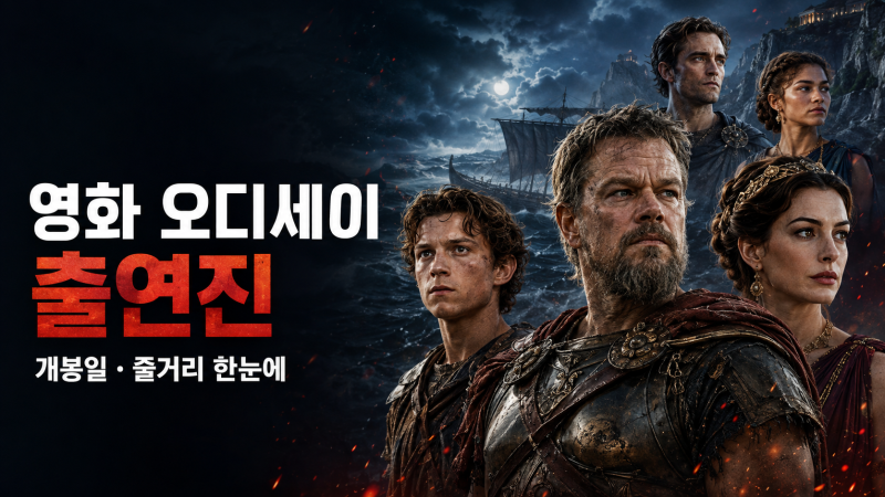 영화 오디세이 출연진부터 개봉일·줄거리까지 한눈에