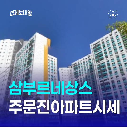 Jumunjin Sambu Renaissance, Surrounding Apartment Prices in Gangneung