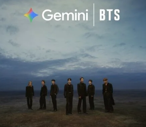 구글 제미나이(Gemini)와 방탄소년단(BTS) 협업?
