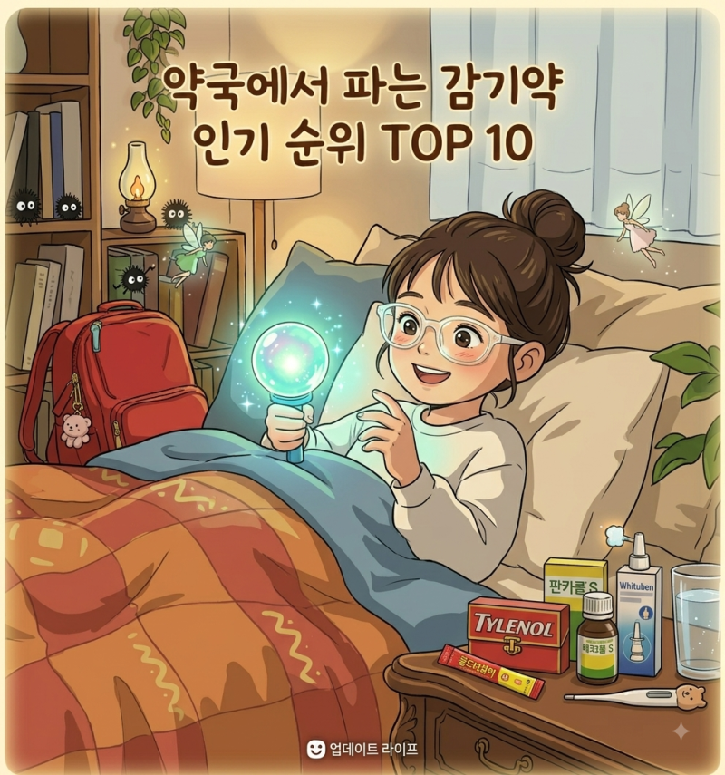 약국 감기약 추천 인기 순위 10가지와 똑똑하게 고르는 법