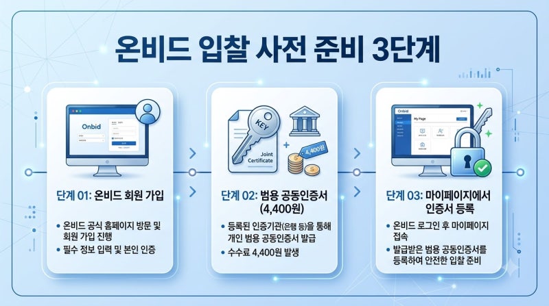 온비드 공매 방법 초보자 가이드: 범용공동인증서 발급부터 입찰 보증금 환급까지 (+아파트, ....