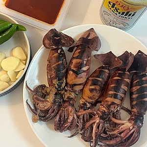 오징어 통찜 레시피｜자취생도 찜기만 있으면 간단하게! 오징어 손질 꿀팁