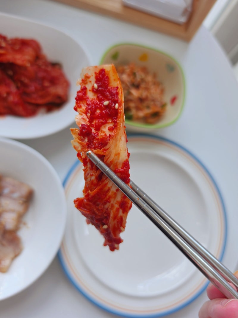 청올담 포기김치 감칠맛 좋은 전라도김치 밥이 술술 넘어가는 밥반찬