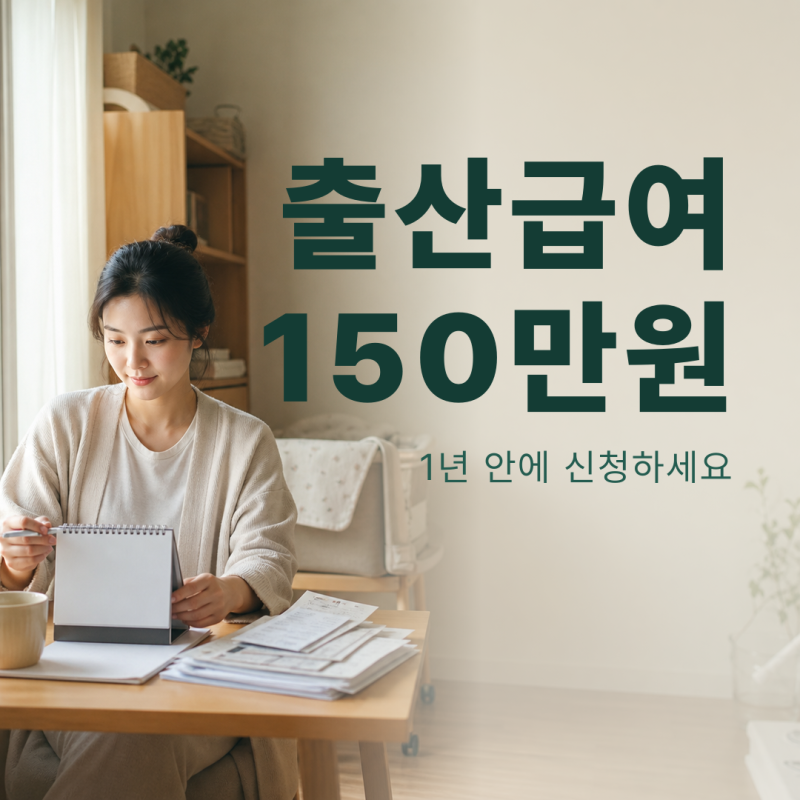 프리랜서·1인 사업자 출산급여 150만원, 1년 안에 신청