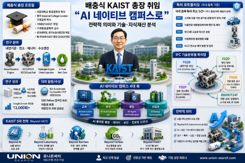 배충식 제18대 KAIST 총장 취임-그는 누구인가?