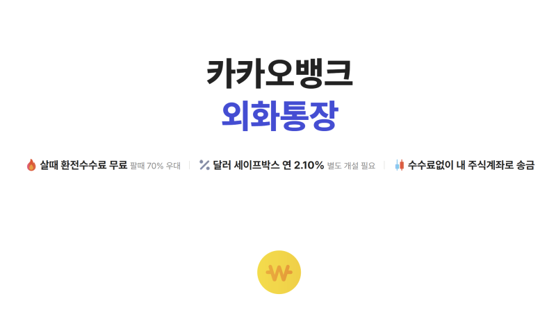 카카오뱅크 달러박스 없애고 만든 외화통장, 장단점 솔직 비교