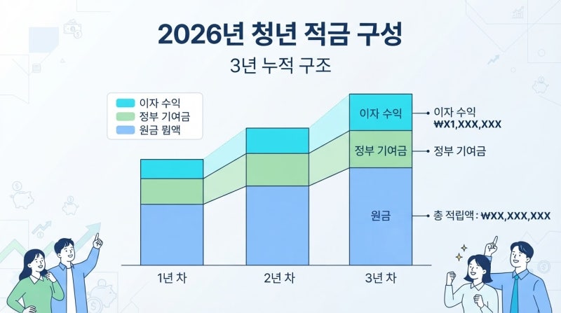청년미래적금 금리 최고 8%? 직접 계산해보니 제 실수령 금리 알아보기