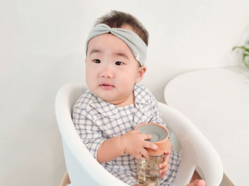 아기물컵 어린이집 준비물 빨대컵 졸업시기 헤겐 올라운더컵