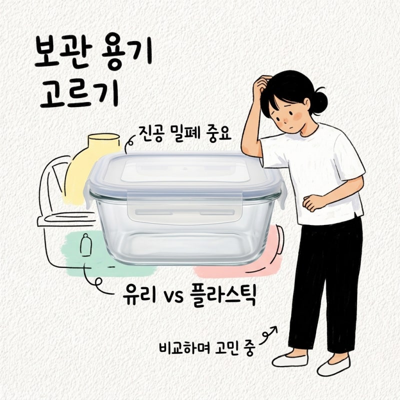 샐러드 보관법과 용기 고르는 기준 보관 기간까지