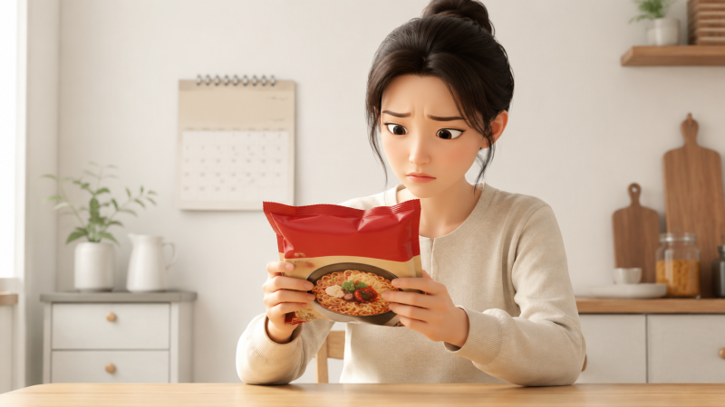 유통기한 지난 라면 먹어도 될까? 라면 소비기한 한 번에 정리