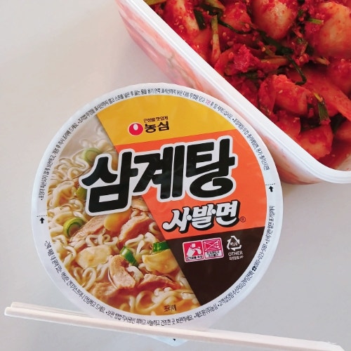 농심 삼계탕 사발면 후기, 진짜 삼계탕 맛이 날까?