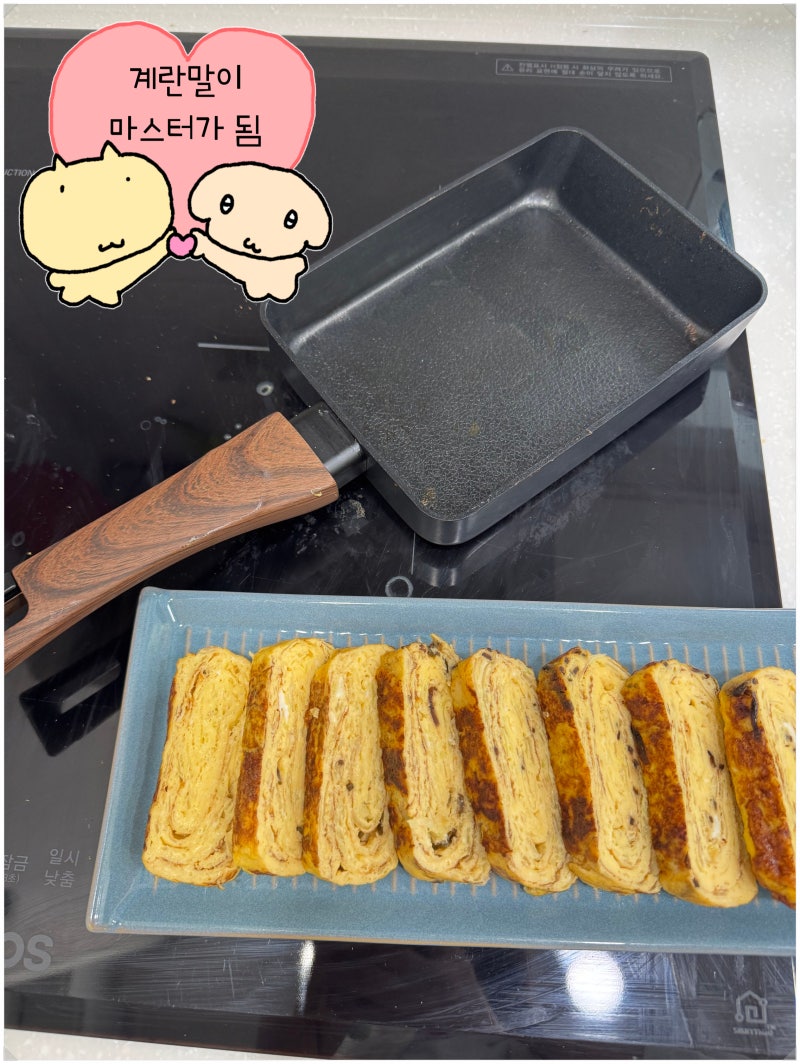 실바트 까리노 계란말이팬 후기 이제 나도 계란말이 마스터 가능!!