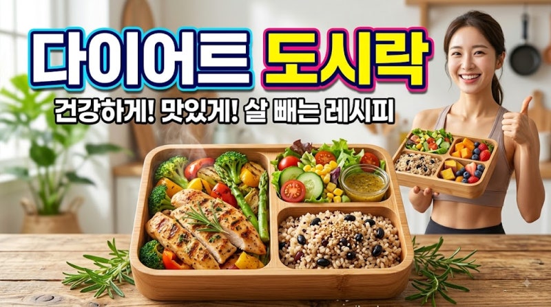 다이어트 도시락 추천 메뉴, 맛있고 든든하게 먹는 다이어트 도시락 만들기