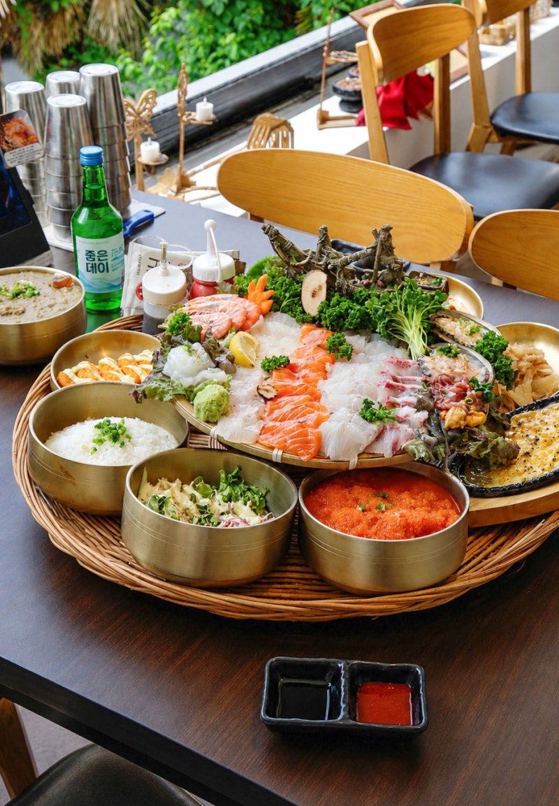 부산 광안리 3대 물회 맛집 룸식당 속시원한 명물 부산물회