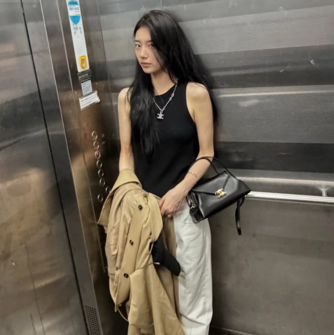 “30대 쌩얼이 이 정도라고?” 민낯에 민소매 하나로 난리 난 수지사복 속 셀린느 가격