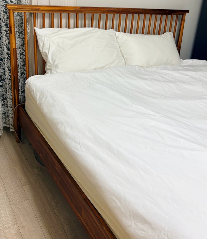 호텔이불커버로 집에서도 호캉스 분위기 느껴보기 바운티풀 60수 순면 이불커버