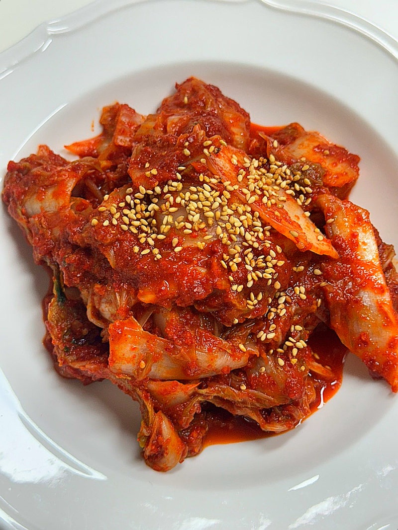 집에서 실비김치 만들어 먹기 후기