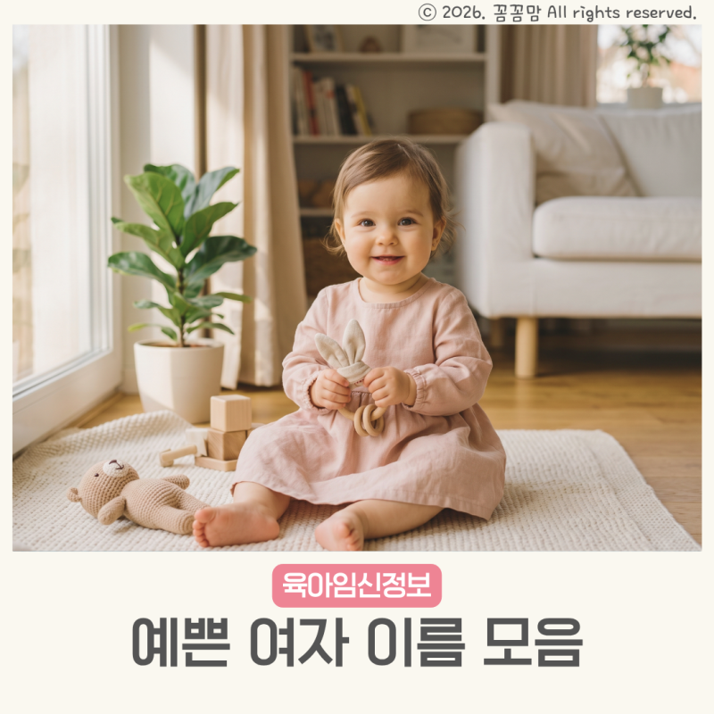 여자 예쁜 이름 추천 30개 모음 이름 한자 변환 뜻