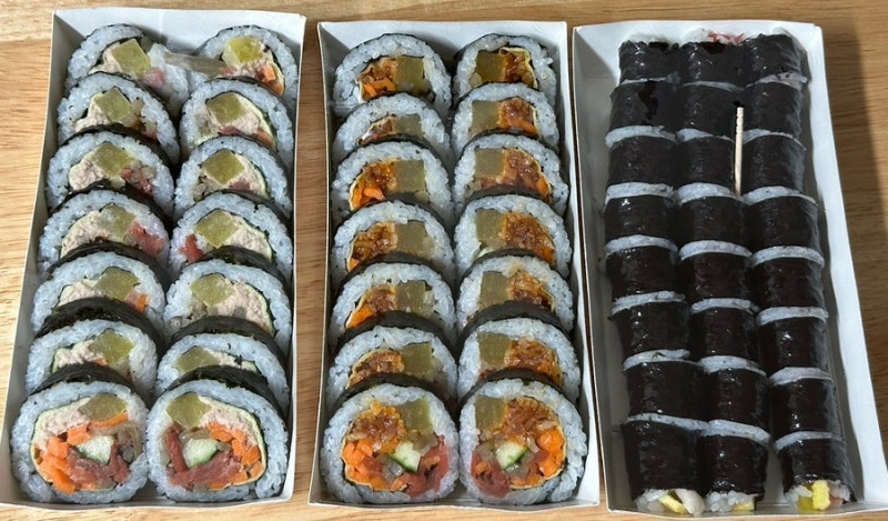 부천 시청역 김밥 맛집 - 홍진김밥