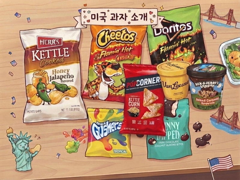 미국 과자 추천｜어떻게 멈춰 미국 여행 쇼핑리스트 과자 1탄