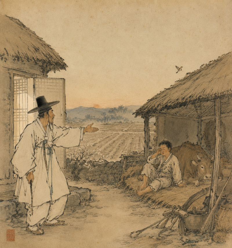 동창이 밝았느냐-남구만(南九萬), 권농가